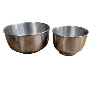 Sunbeam MixMaster Oster Fire King Compatible Batter Mixer Bowl Stainless Steel B